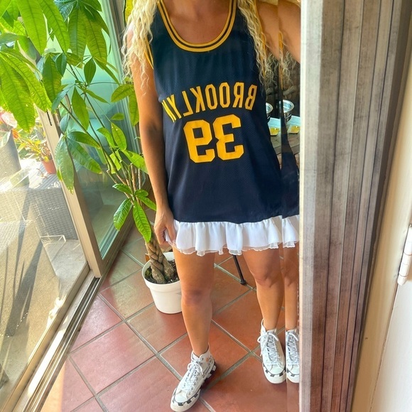 custom Tops - Brooklyn basketball Jersey dress